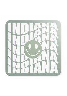 Indiana Happy Face Stickers