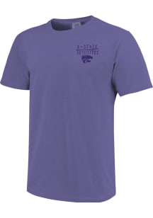 K-State Wildcats Purple Fishing Outfitters Short Sleeve T Shirt