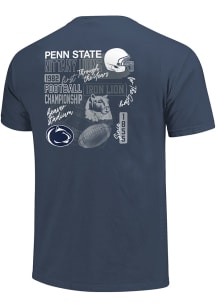 Penn State Nittany Lions Womens Navy Blue Through the Years Short Sleeve T-Shirt