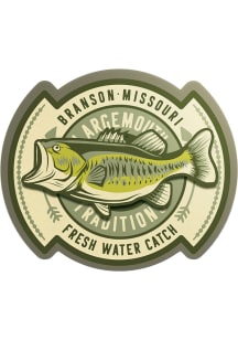 Branson FISHING BADGE Stickers