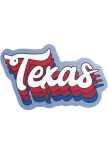 Texas 70S STACKED SCRIPT Stickers