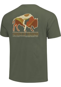 Colorado Buffaloes Green River Buffalo Short Sleeve T Shirt