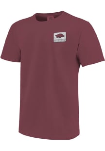 Arkansas Razorbacks Youth Red Tin Sign Short Sleeve T-Shirt