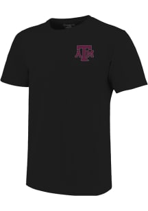 Texas A&amp;M Aggies Black Yell Leader Short Sleeve T Shirt