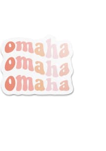 Omaha Color Wave Stickers