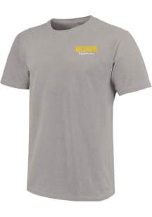 Michigan Wolverines Grey Stadium Saturday Short Sleeve T Shirt