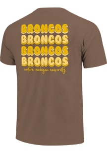 Western Michigan Broncos Bubblegum Short Sleeve T-Shirt - Brown