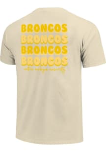 Western Michigan Broncos Bubblegum Short Sleeve T-Shirt - Ivory