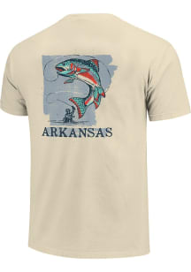 Arkansas Ivory Fishing Short Sleeve T Shirt