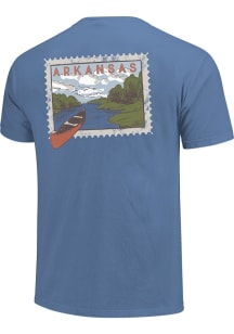 Arkansas Blue Canoe Postcard Short Sleeve T Shirt