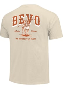 Texas Longhorns Natural Bevo Short Sleeve T Shirt