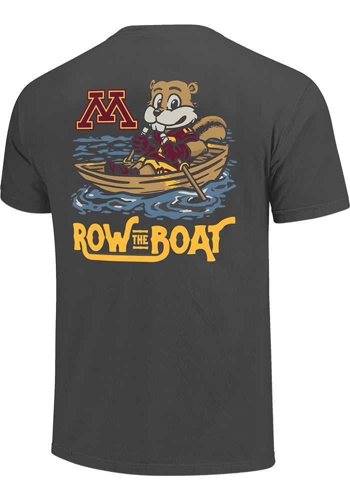 Minnesota Golden Gophers GREY Row the Boat Short Sleeve T Shirt