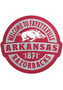 Arkansas Razorbacks Primary Logo Stickers - Red