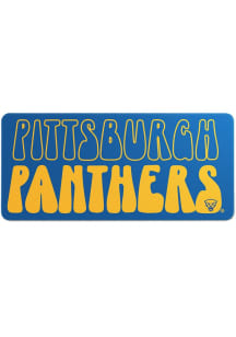 Blue Pitt Panthers Primary Logo Stickers