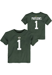 Micah Parsons Green Bay Packers Toddler Green Nike NN Short Sleeve Player T Shirt