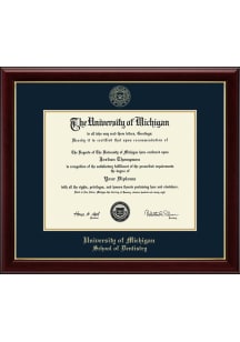 Michigan Wolverines Dentistry Diploma Frame