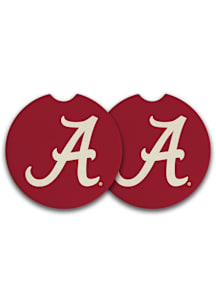 Alabama Crimson Tide Car Coaster Car Coaster - Crimson