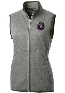Cutter and Buck Inter Miami CF Womens Grey Mainsail Vest