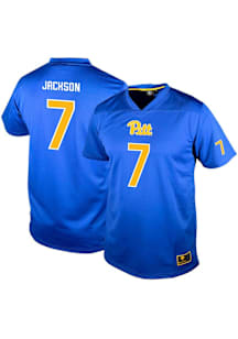 Beau Jackson Genuine Collective Mens Blue Pitt Panthers NIL Football Jersey