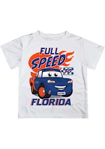 Vive La Fete Florida Gators Youth White Full Speed Short Sleeve T-Shirt