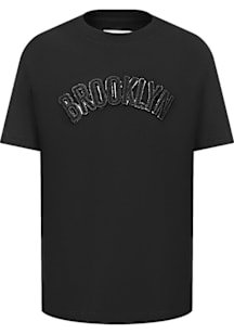 Pro Standard Brooklyn Nets Toddler Black Classic Triple Black Short Sleeve T-Shirt