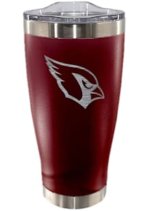 Arizona Cardinals Etched 20oz Tumbler Stainless Steel Tumbler - Cardinal