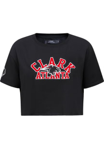 Pro Standard Clark Atlanta University Womens Black Classic Short Sleeve T-Shirt