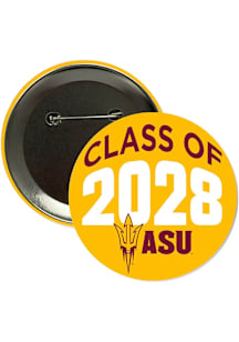 Arizona State Sun Devils 3" Class of 2028 Button - Red