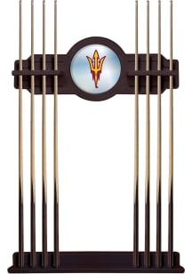 Arizona State Sun Devils Pitchfork Solid Wood Cue Rack Pool Cue