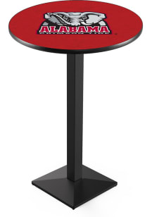 Alabama Crimson Tide Elephant Square Base Pub Table
