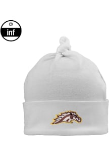 LogoFit Western Michigan Broncos Mya Baby Knit Hat - White