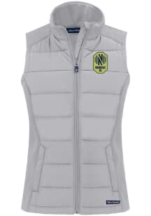 Cutter and Buck Nashville SC Womens Grey Evoke Vest