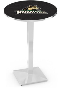 Wright State Raiders Chrome Square Base Pub Table