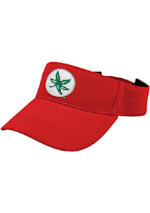LogoFit Ohio State Buckeyes Mens Red Slice Adjustable Visor