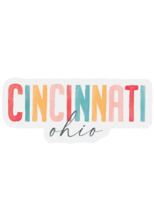 Cincinnati Vinyl Watercolor Magnet