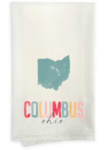Columbus Watercolor Towel