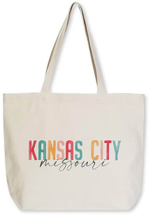 Kansas City Tote Watercolor Reusable Bag