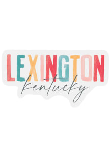 Lexington Vinyl Watercolor Stickers