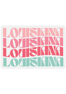 Louisiana Vinyl Retro Wave Magnet