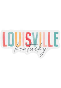 Louisville Vinyl Watercolor Magnet