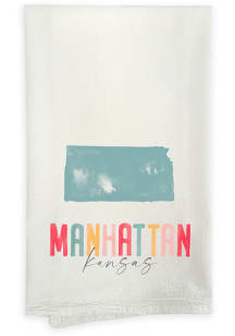 Manhattan Watercolor Towel