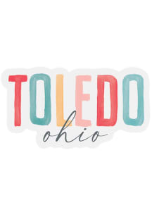 Toledo Vinyl Watercolor Magnet