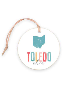 Toledo 4&quot; Watercolor Ornament