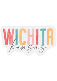 Wichita Vinyl Watercolor Magnet
