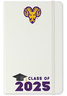West Chester Golden Rams Class of 25 team logo Notebook and Folder - White