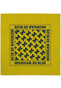 Michigan Wolverines Fashion Bandana Womens Scarf