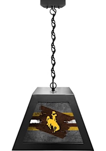 Wyoming Cowboys Pendant Black Billiard Lamp