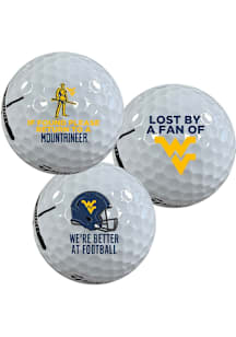 West Virginia Mountaineers Funny team logo Golf Balls