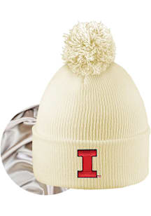 LogoFit Illinois Fighting Illini White Monroe Womens Knit Hat