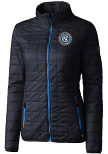 Cutter and Buck New York City FC Womens Navy Blue Rainier PrimaLoft Heavy Weight Jacket